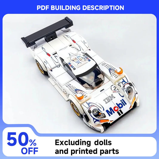 MOC Racing Series Third Generation 98 Model Le Mans 24 Hours Endurance Race DIY