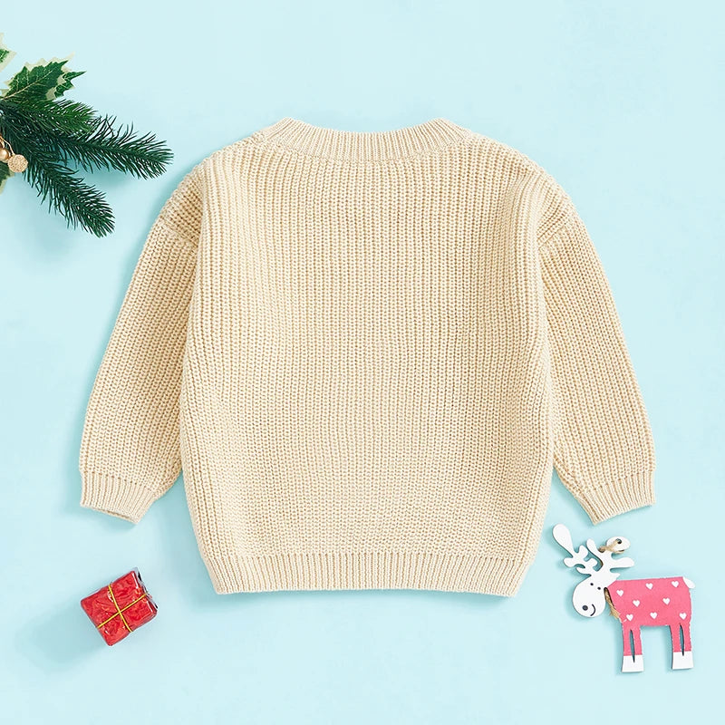 Andy Reindeer Baby Little Boy Christmas Sweater