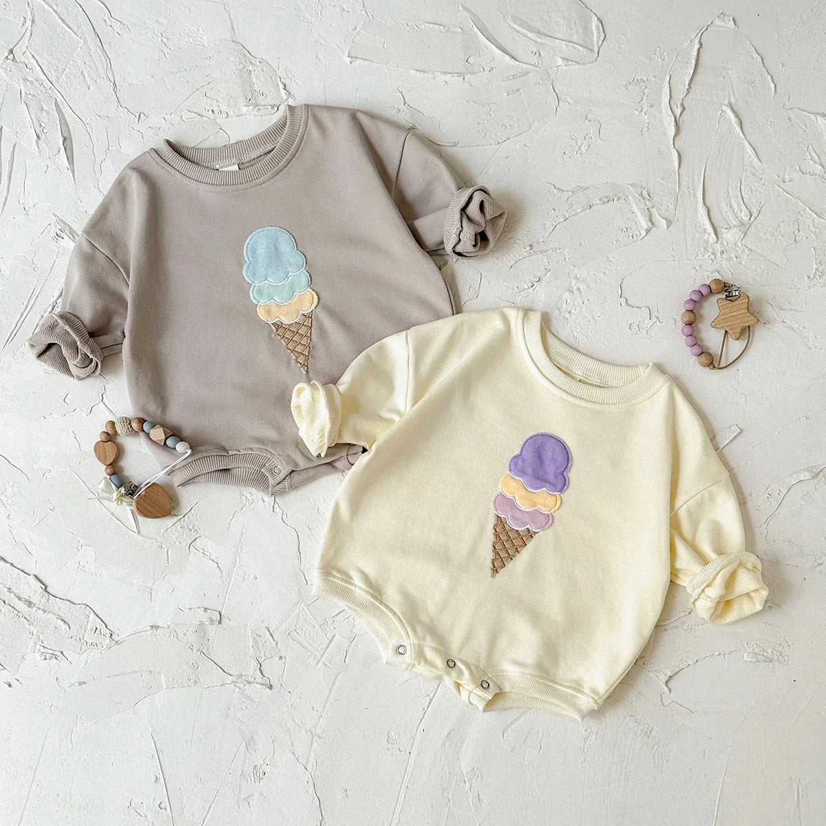 Esterla Ice Cream Cone Bodysuit
