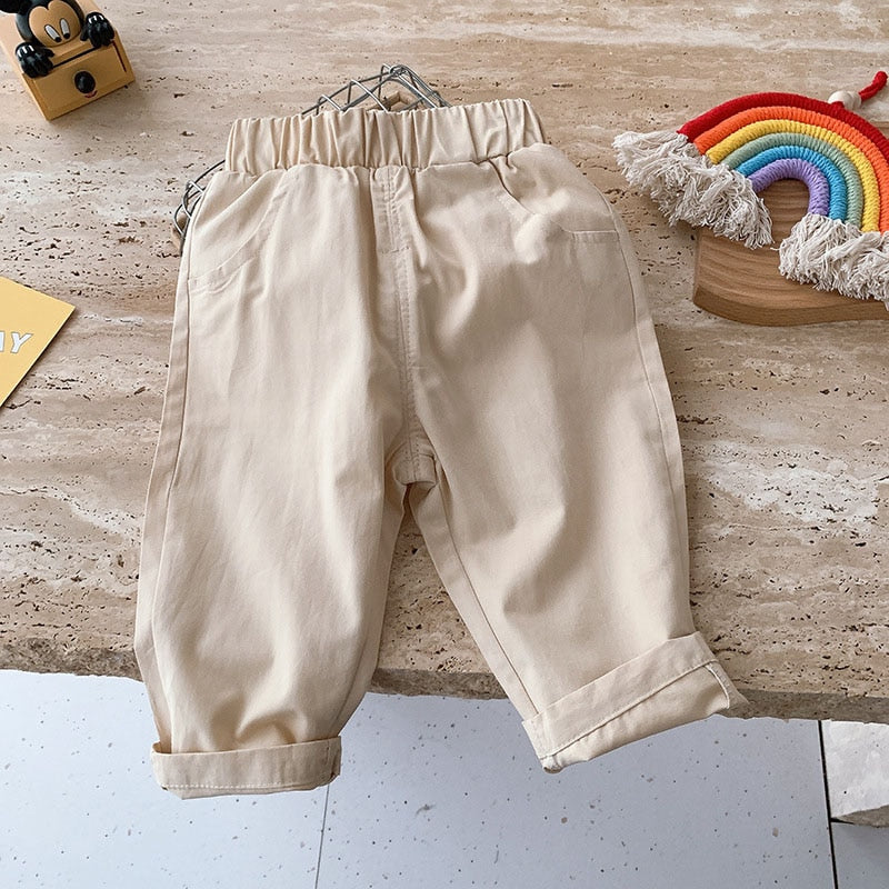 Melly Kids Pants Solid Boys Trousers Sot Casual Kids Clothes