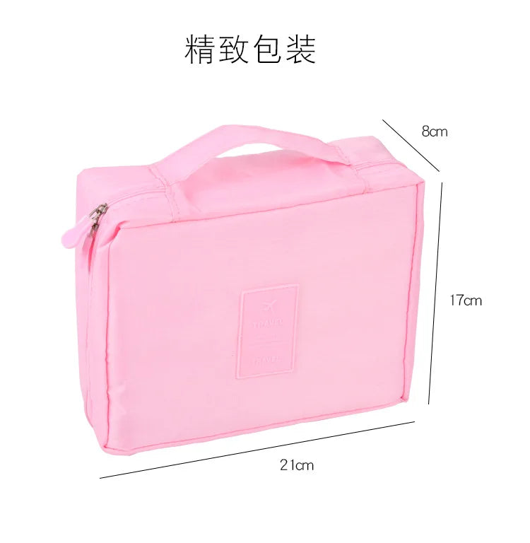 New Wooden Girls Makeup Set Pink Make Up Bag Toy Wood Simulation Cosmetic Handbag Pretend Play Toys For Girl Gifts Pretend Play