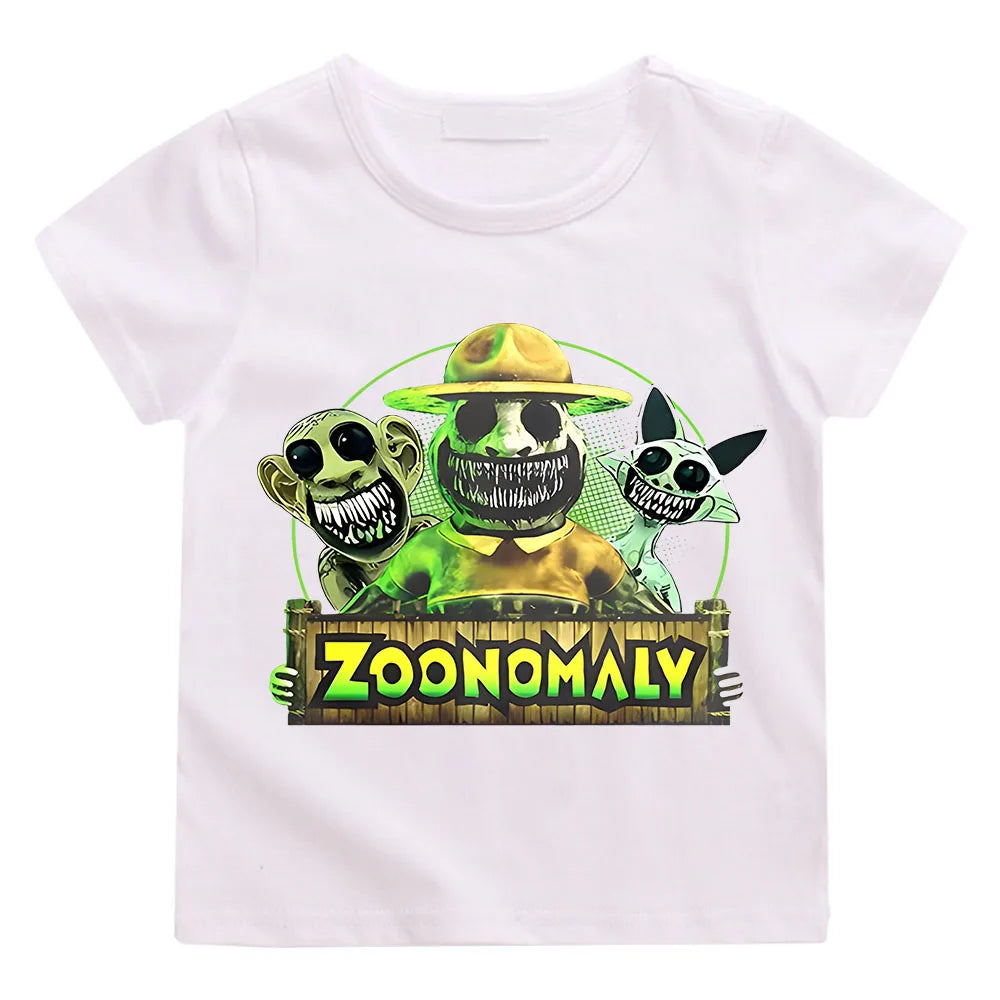 David Game Zoonomaly Cartoon Clothes Cotton Tees - GuGuTon baby store - Baby Fashion - Toddlers Outfits - Babies Outfits - Toddler Clothes - Kids Clothing - Newborn Clothes - Newborn Wear - Kids Wear - Trending Clothes - Trending Outfits - Fall Fashion - Winter Fashion - Girls Clothes - Boys Clothes - Babies Wear - Kids Accessories - KidsWear - Summer Clothes - Summer Fashion - Summer Trend - Falls Sweaters - Tops - Bottom - Jeans - Blouse - Dresses - Newborn Dresses - Toys