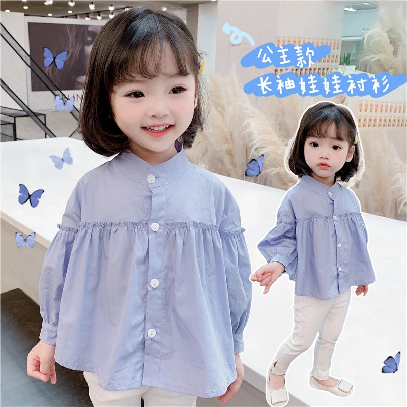 Aroa Clothing Loose Style Children Travel Casual Base Kids Comfortable Cotton
