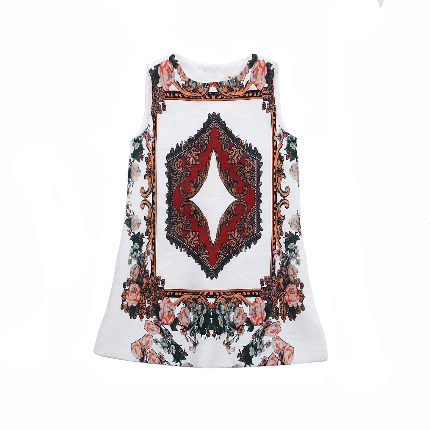 Kids Party Dresses For Girls Printed Evening Princess Girls Dresses