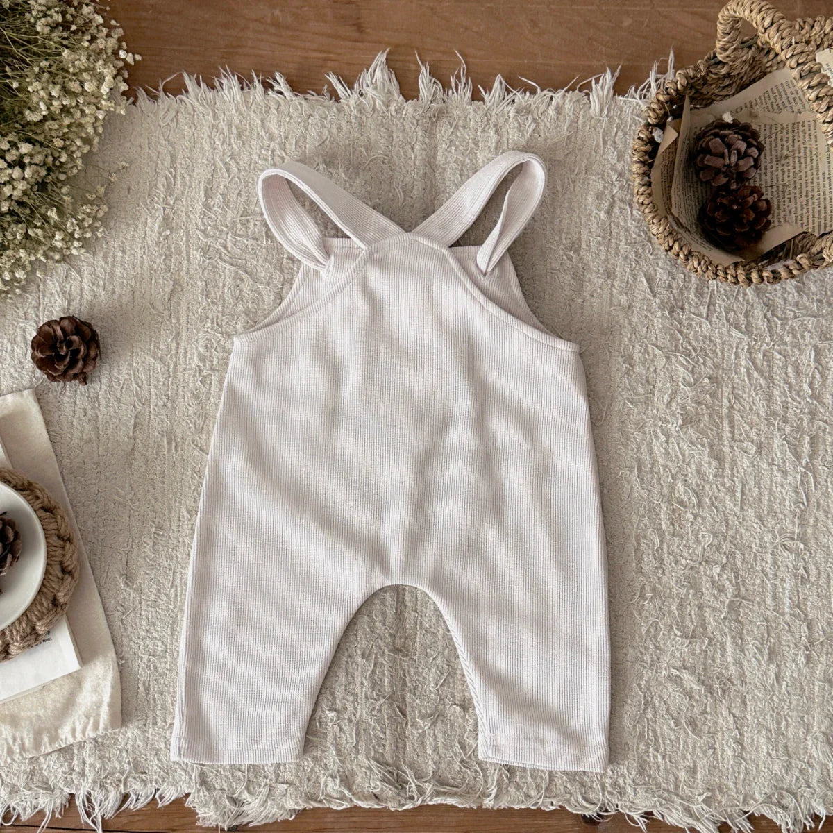 Fuzzy Patch Jumpsuit