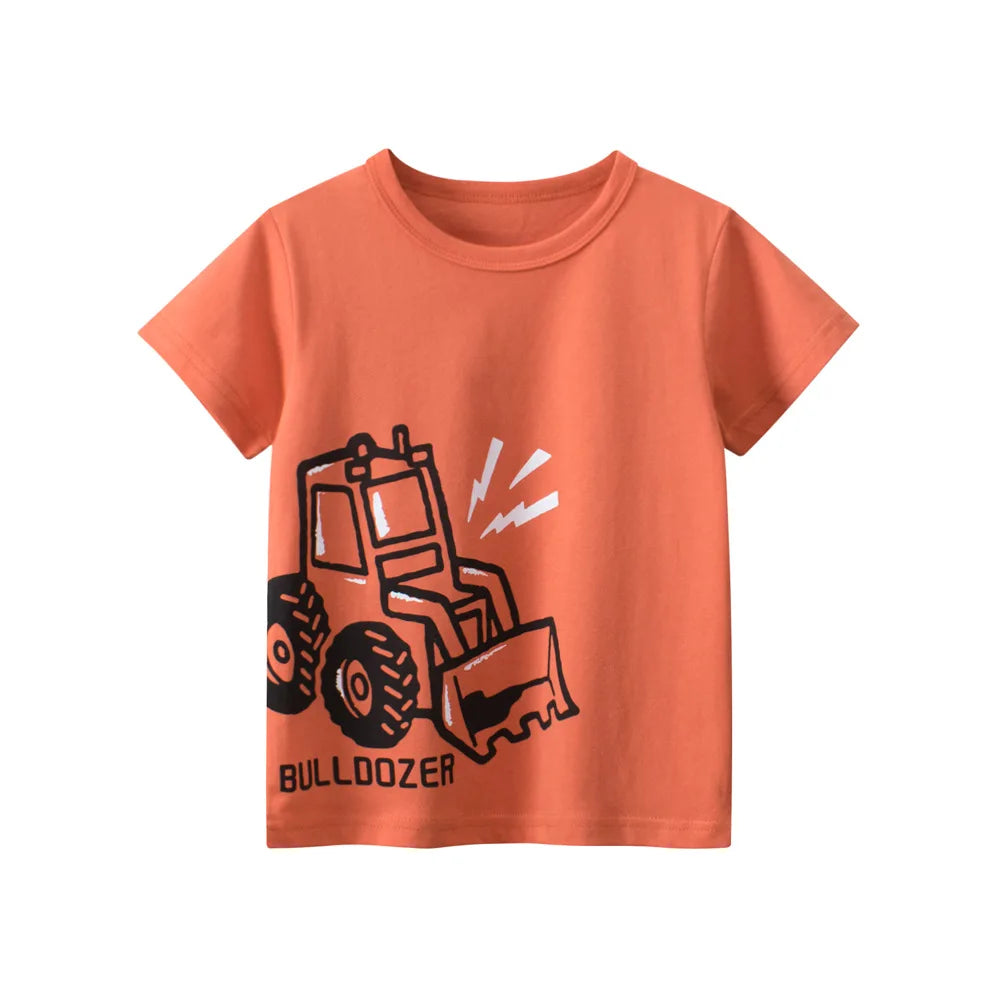 William Children's Short Sleeved Tees - GuGuTon baby store - Baby Fashion - Toddlers Outfits - Babies Outfits - Toddler Clothes - Kids Clothing - Newborn Clothes - Newborn Wear - Kids Wear - Trending Clothes - Trending Outfits - Fall Fashion - Winter Fashion - Girls Clothes - Boys Clothes - Babies Wear - Kids Accessories - KidsWear - Summer Clothes - Summer Fashion - Summer Trend - Falls Sweaters - Tops - Bottom - Jeans - Blouse - Dresses - Newborn Dresses - Toys