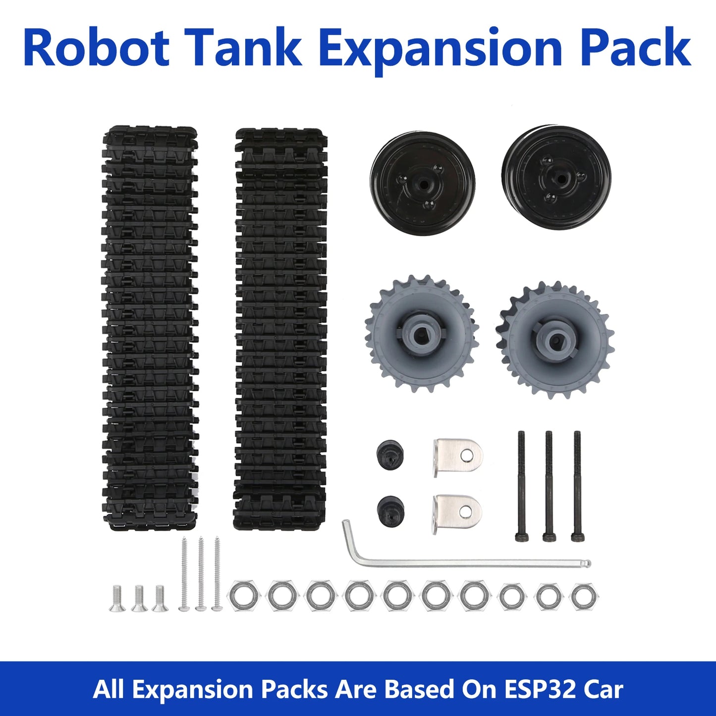 ACEBOTT Robot Car Starter Kit with ESP32 for Arduino Projects