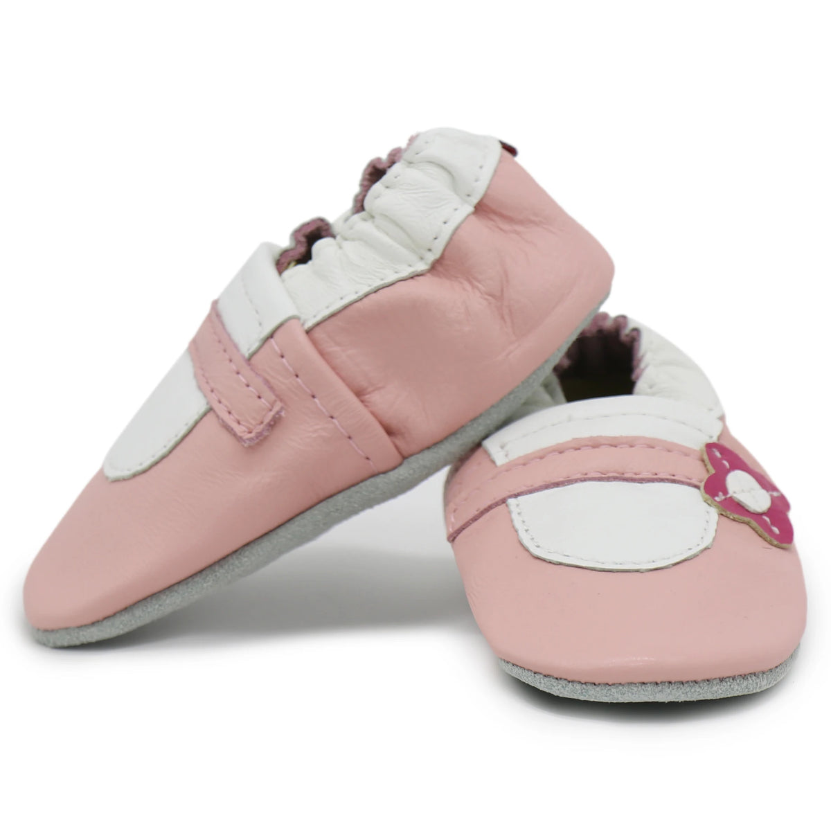 003Carozoo Newborn Baby Shoes Infant Shoes Slippers Soft Leather Baby Boys First-Walkers Girl Shoes