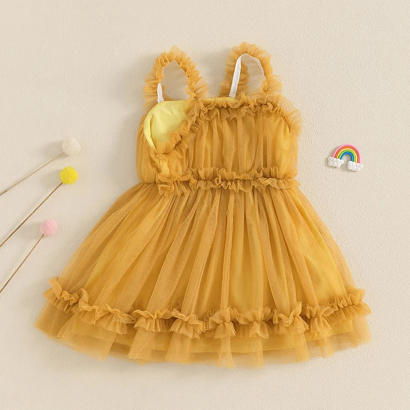 Maya Lioraitiin Toddler Girl Summer Tulle Dress