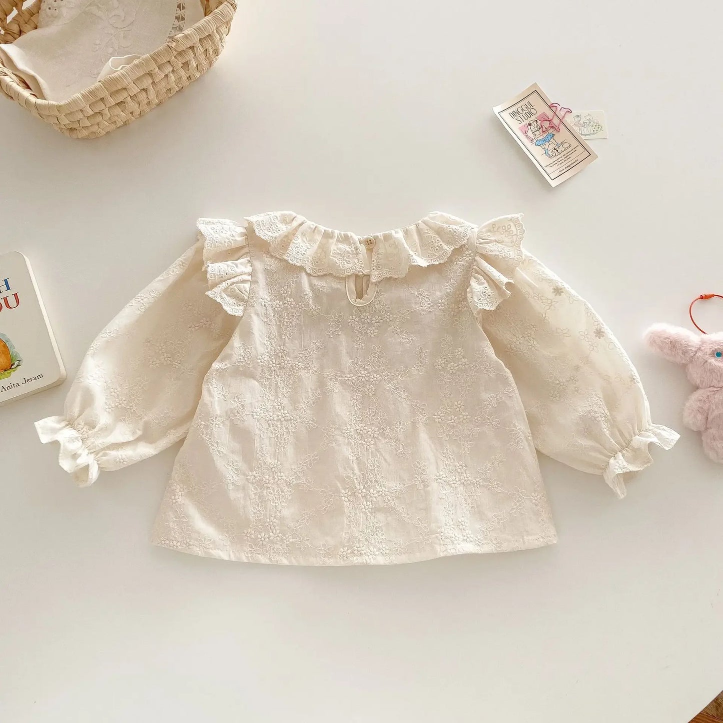 Jenny Bubble Sleeves Breathable Princess Top