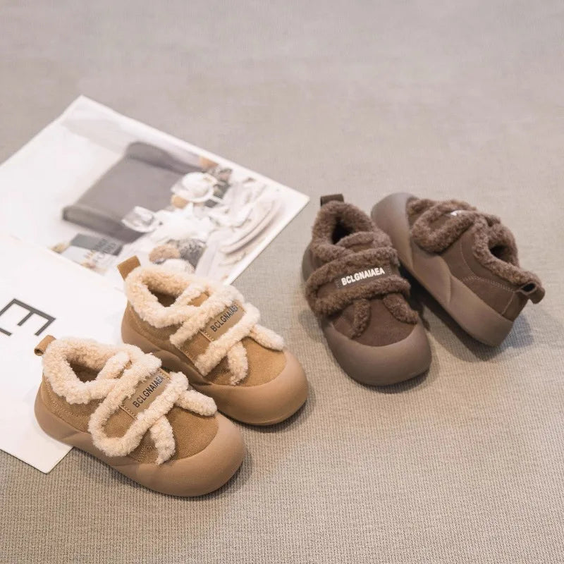 Michael Cotton Shoes Winter Thickened Warm Fashion Retro