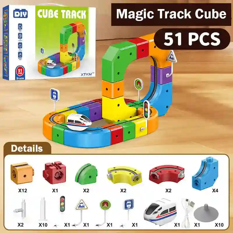 Magic Track Car Toys for Kids - Endless Creative Play