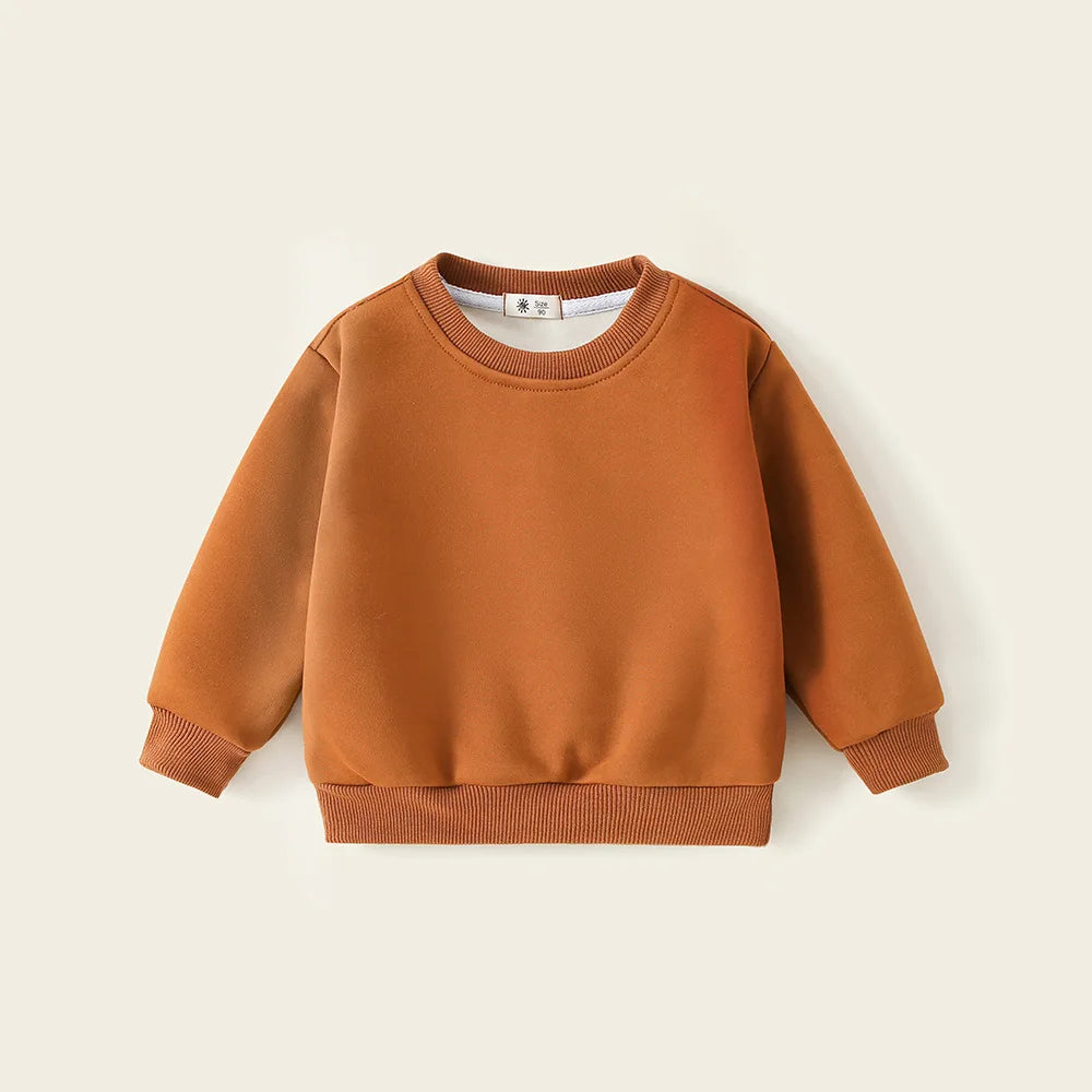 Paulo Pullovers Simple Versatile Toddler Sweater