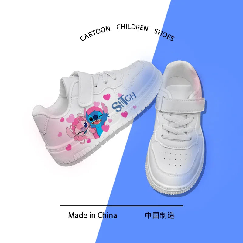 Kids Basketball Sneakers - Stitch Running Fashion Shoes