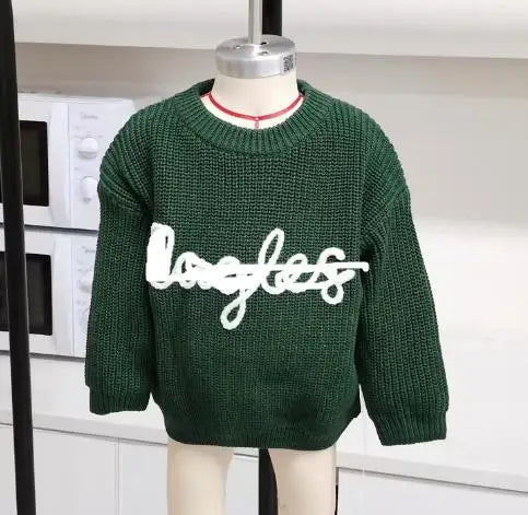 Ivan Crew Neck Long Sleeve Sweater - GuGuTon baby store - Baby Fashion - Toddlers Outfits - Babies Outfits - Toddler Clothes - Kids Clothing - Newborn Clothes - Newborn Wear - Kids Wear - Trending Clothes - Trending Outfits - Fall Fashion - Winter Fashion - Girls Clothes - Boys Clothes - Babies Wear - Kids Accessories - KidsWear - Summer Clothes - Summer Fashion - Summer Trend - Falls Sweaters - Tops - Bottom - Jeans - Blouse - Dresses - Newborn Dresses - Toys