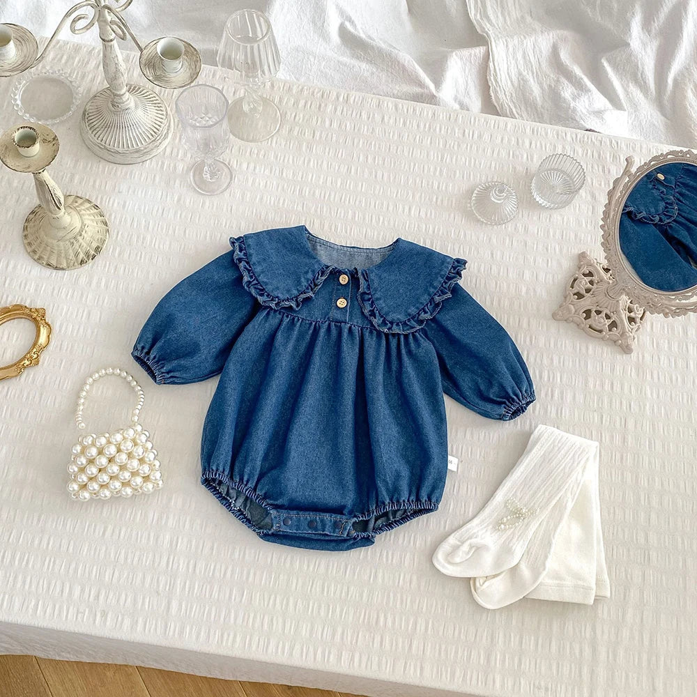 Denim Peter Pan Sister Outfit