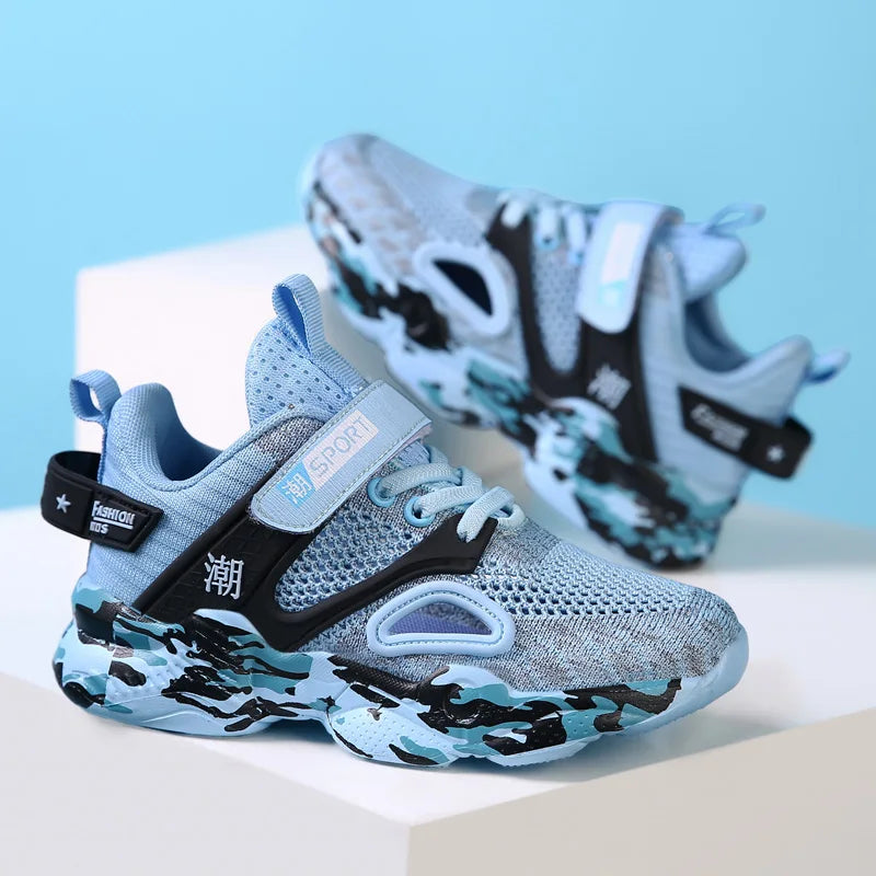 Boys' Summer Sports Shoes Fashion Hollow Casual Shoes Children's Running Shoes