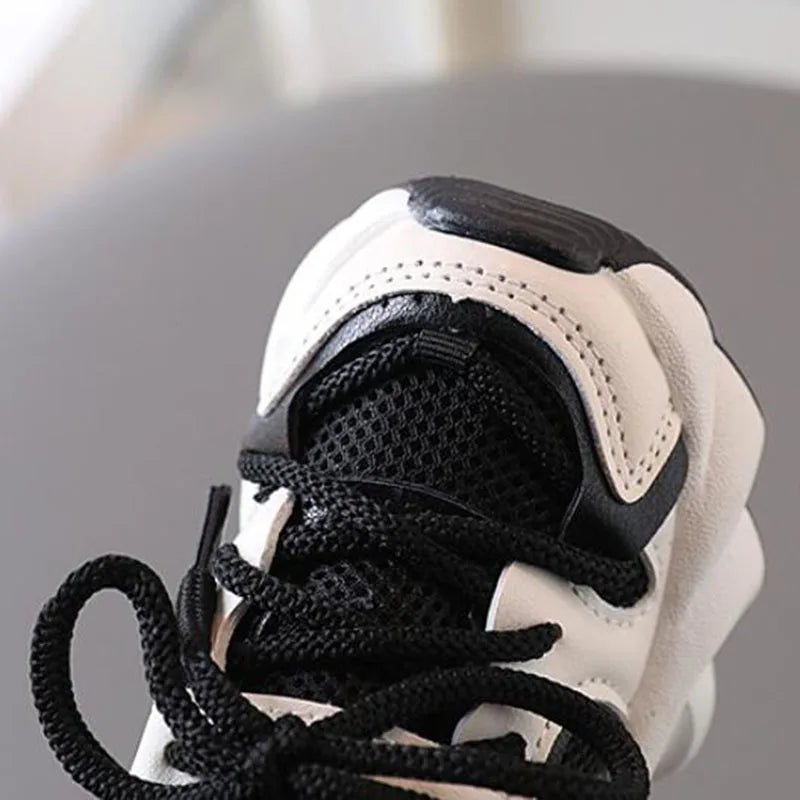 Spring Autumn Kids Sport Shoes Mesh Breathable Boys Sneakers