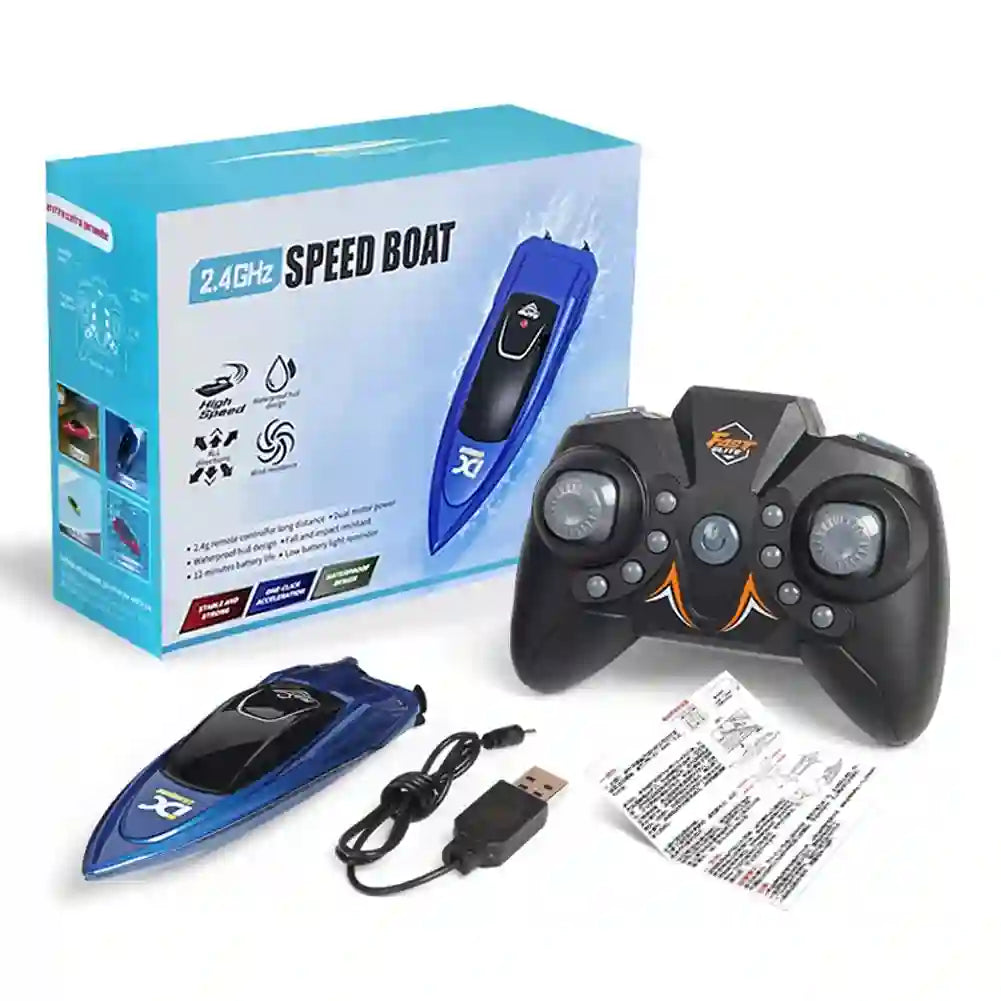 Waterproof 2.4GHz RC Boat - Remote Control Ship for All Ages