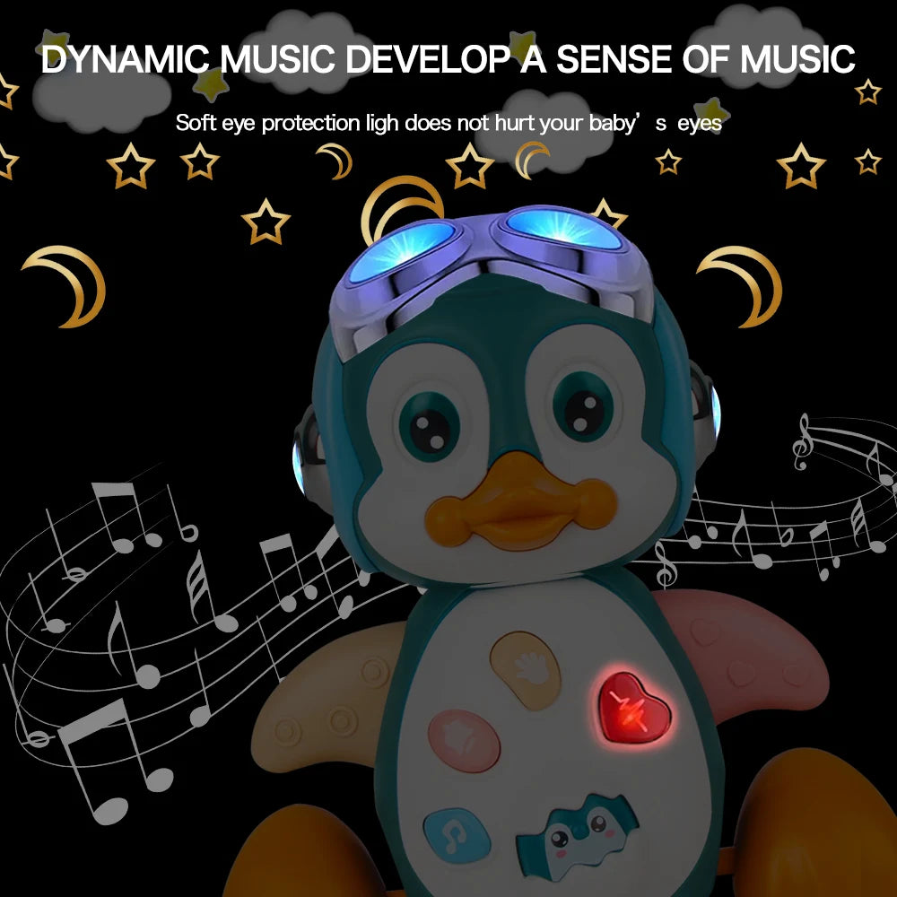 Kids Electronic Pet Toys Musical Penguin Dancing Duck & Octopus
