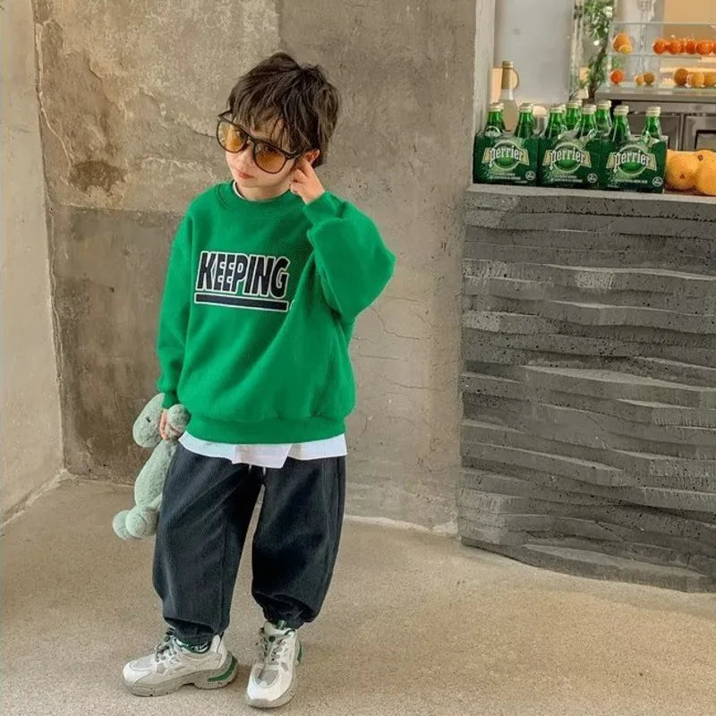 Edwin Spring Rabbit Cartoon Sweater