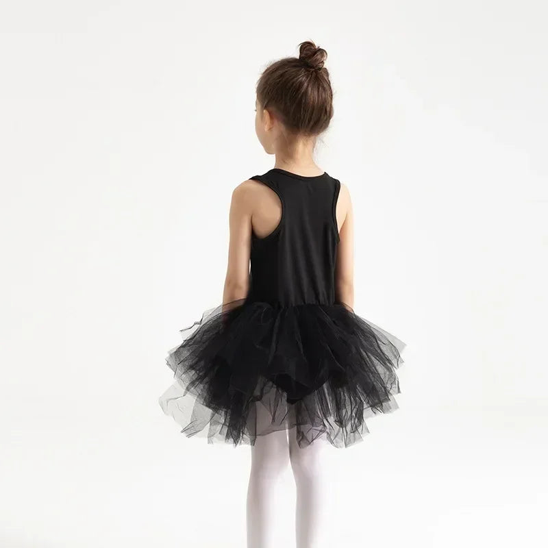Baby Girl Princess Tutu Dress Long Sleeves Ballet Dress