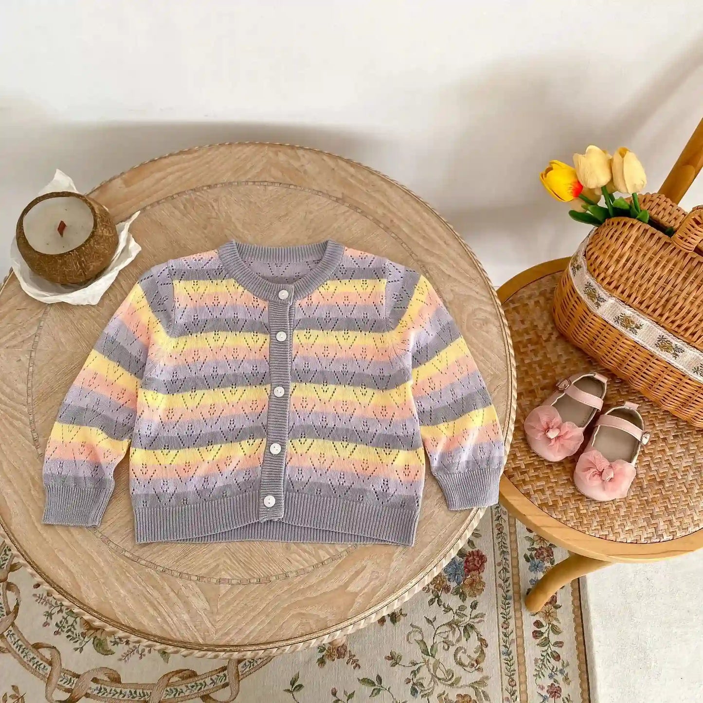Rocio Long Sleeved Lightweight Knitted Sweater