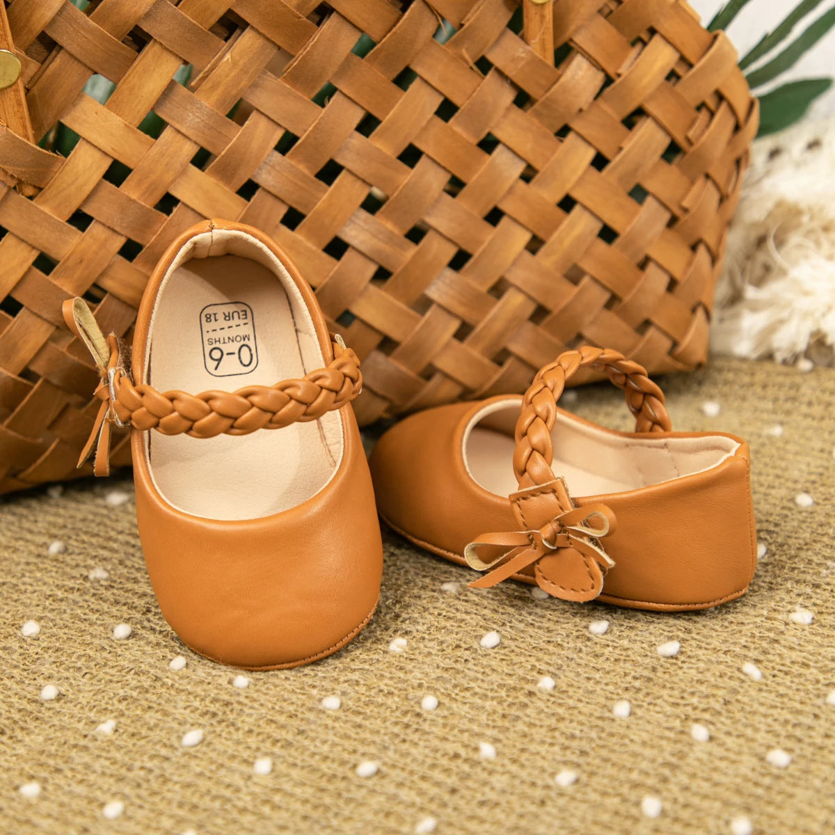 Baby's First Pair of Toddler Shoes Baby Girls Shoes Rubber material Breathable Non-slip Girls