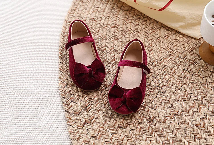 Girl Princess Shoes 2026 Spring Autumn New Round-toe Children Mary Jane Shoes