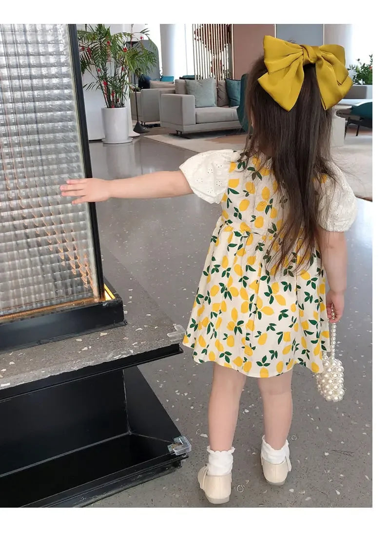 Girl floral dresses princess dress baby girls summer dress flower girl dresses baby girl dress Children dresses فساتين الأطفال