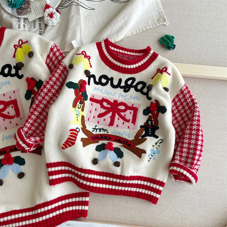 Brady Autumn Winter Mom And Daughter Sweater