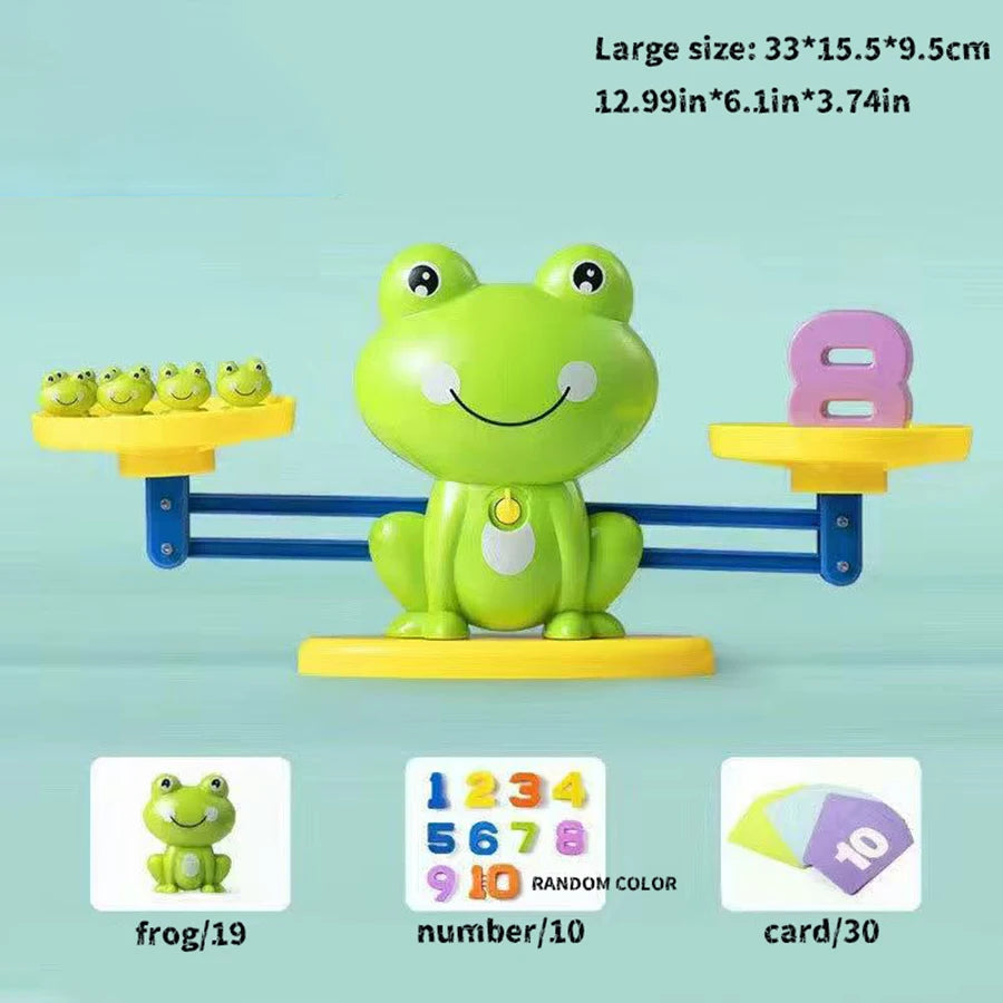 Mathematical Intelligence Math Toys Funny Frog Scale Children's Early Education Toys