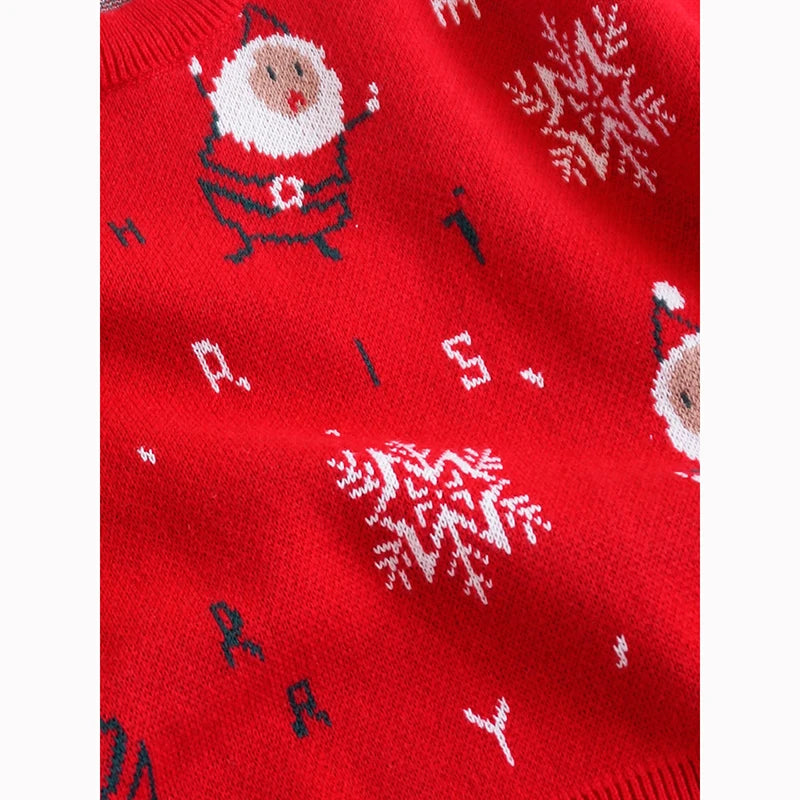 Sandro Christmas Santa Claus Pullover Sweater - GuGuTon baby store - Baby Fashion - Toddlers Outfits - Babies Outfits - Toddler Clothes - Kids Clothing - Newborn Clothes - Newborn Wear - Kids Wear - Trending Clothes - Trending Outfits - Fall Fashion - Winter Fashion - Girls Clothes - Boys Clothes - Babies Wear - Kids Accessories - KidsWear - Summer Clothes - Summer Fashion - Summer Trend - Falls Sweaters - Tops - Bottom - Jeans - Blouse - Dresses - Newborn Dresses - Toys