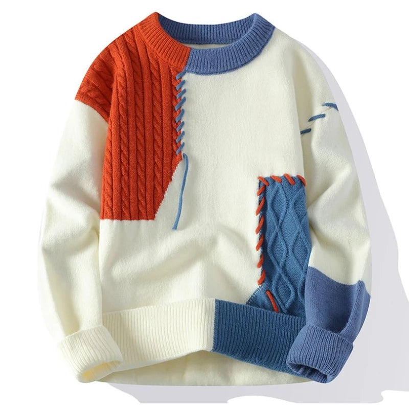 Mario Round Neck Loose Ins knit Sweater - GuGuTon baby store - Baby Fashion - Toddlers Outfits - Babies Outfits - Toddler Clothes - Kids Clothing - Newborn Clothes - Newborn Wear - Kids Wear - Trending Clothes - Trending Outfits - Fall Fashion - Winter Fashion - Girls Clothes - Boys Clothes - Babies Wear - Kids Accessories - KidsWear - Summer Clothes - Summer Fashion - Summer Trend - Falls Sweaters - Tops - Bottom - Jeans - Blouse - Dresses - Newborn Dresses - Toys