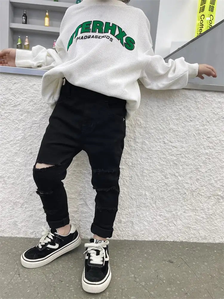 Izan Clothes Casual Pants Denim Clothing Children Baby Boy