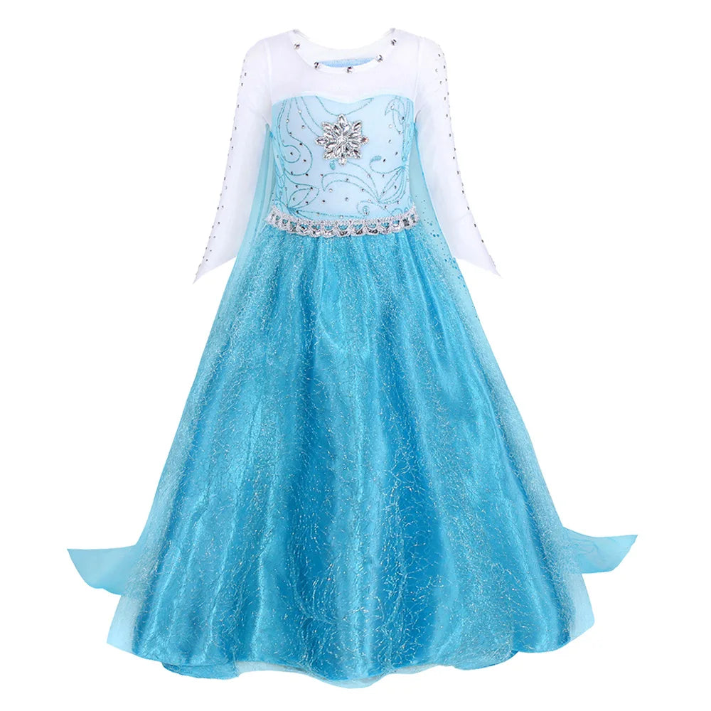 Elsa Princess Costume for Girls - Perfect for Parties