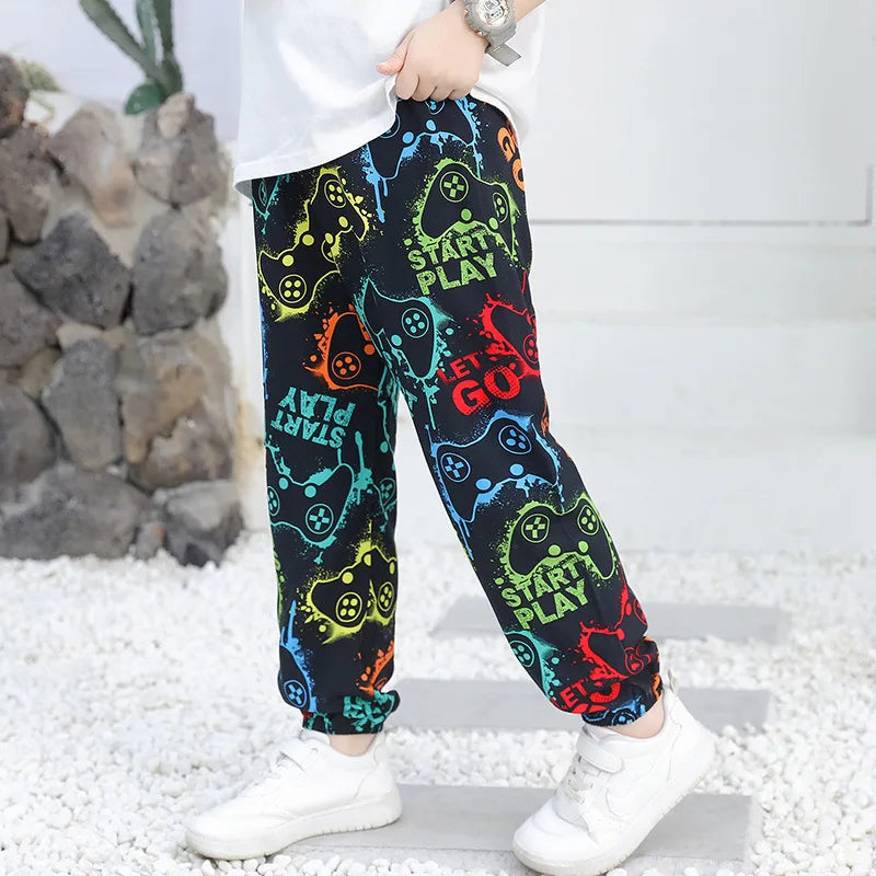 Víctor Boys Cotton Clothes Summer Thin Home Pants - GuGuTon baby store - Baby Fashion - Toddlers Outfits - Babies Outfits - Toddler Clothes - Kids Clothing - Newborn Clothes - Newborn Wear - Kids Wear - Trending Clothes - Trending Outfits - Fall Fashion - Winter Fashion - Girls Clothes - Boys Clothes - Babies Wear - Kids Accessories - KidsWear - Summer Clothes - Summer Fashion - Summer Trend - Falls Sweaters - Tops - Bottom - Jeans - Blouse - Dresses - Newborn Dresses - Toys