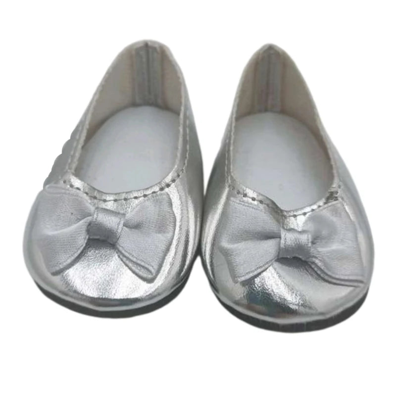 Baby Doll Shoes for 43cm Doll Shoes for 18 Inch Girl Doll Princess Shoes Toy  Accessories