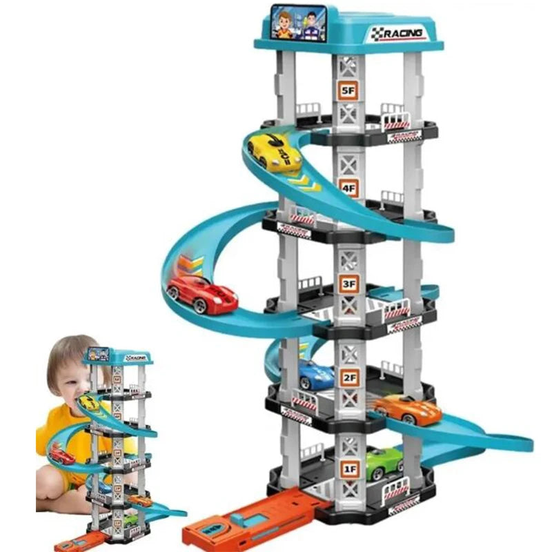 Race Track Car Ramp Toy Educational Game For Boys