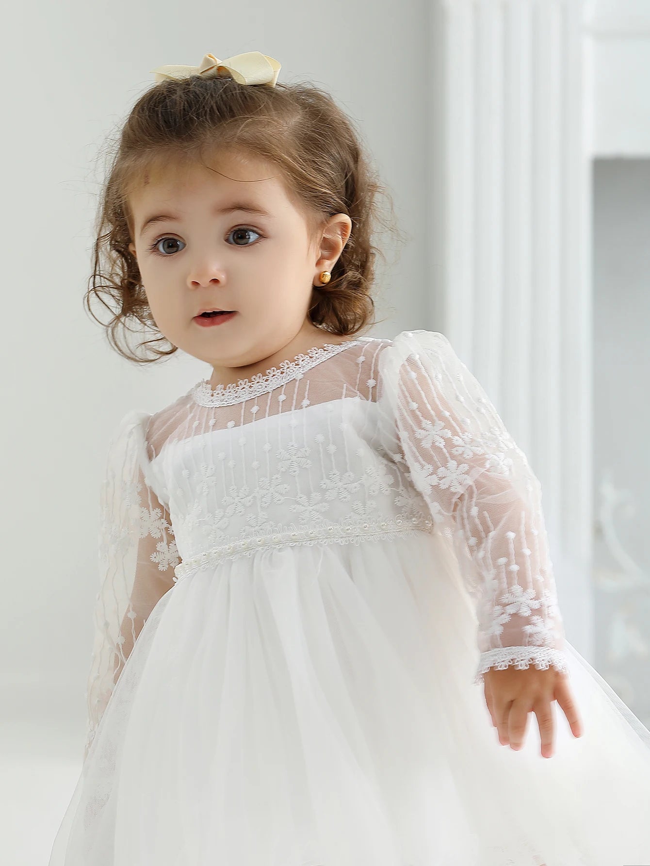 Dress Baby Girls Party Birthday Wedding Princess  Dress