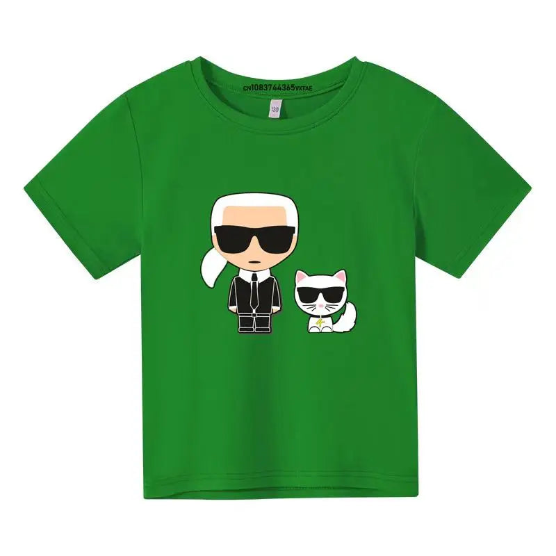 Adel Breathable Short Sleeve Tees Children Top - GuGuTon baby store - Baby Fashion - Toddlers Outfits - Babies Outfits - Toddler Clothes - Kids Clothing - Newborn Clothes - Newborn Wear - Kids Wear - Trending Clothes - Trending Outfits - Fall Fashion - Winter Fashion - Girls Clothes - Boys Clothes - Babies Wear - Kids Accessories - KidsWear - Summer Clothes - Summer Fashion - Summer Trend - Falls Sweaters - Tops - Bottom - Jeans - Blouse - Dresses - Newborn Dresses - Toys