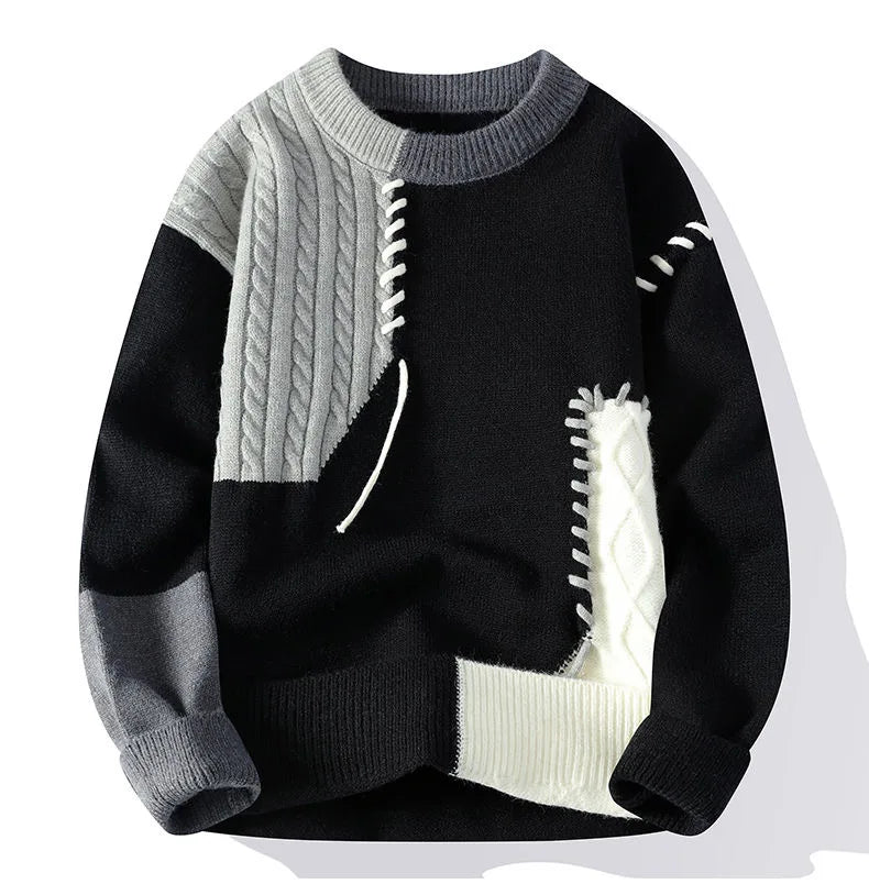 Mario Round Neck Loose Ins knit Sweater - GuGuTon baby store - Baby Fashion - Toddlers Outfits - Babies Outfits - Toddler Clothes - Kids Clothing - Newborn Clothes - Newborn Wear - Kids Wear - Trending Clothes - Trending Outfits - Fall Fashion - Winter Fashion - Girls Clothes - Boys Clothes - Babies Wear - Kids Accessories - KidsWear - Summer Clothes - Summer Fashion - Summer Trend - Falls Sweaters - Tops - Bottom - Jeans - Blouse - Dresses - Newborn Dresses - Toys