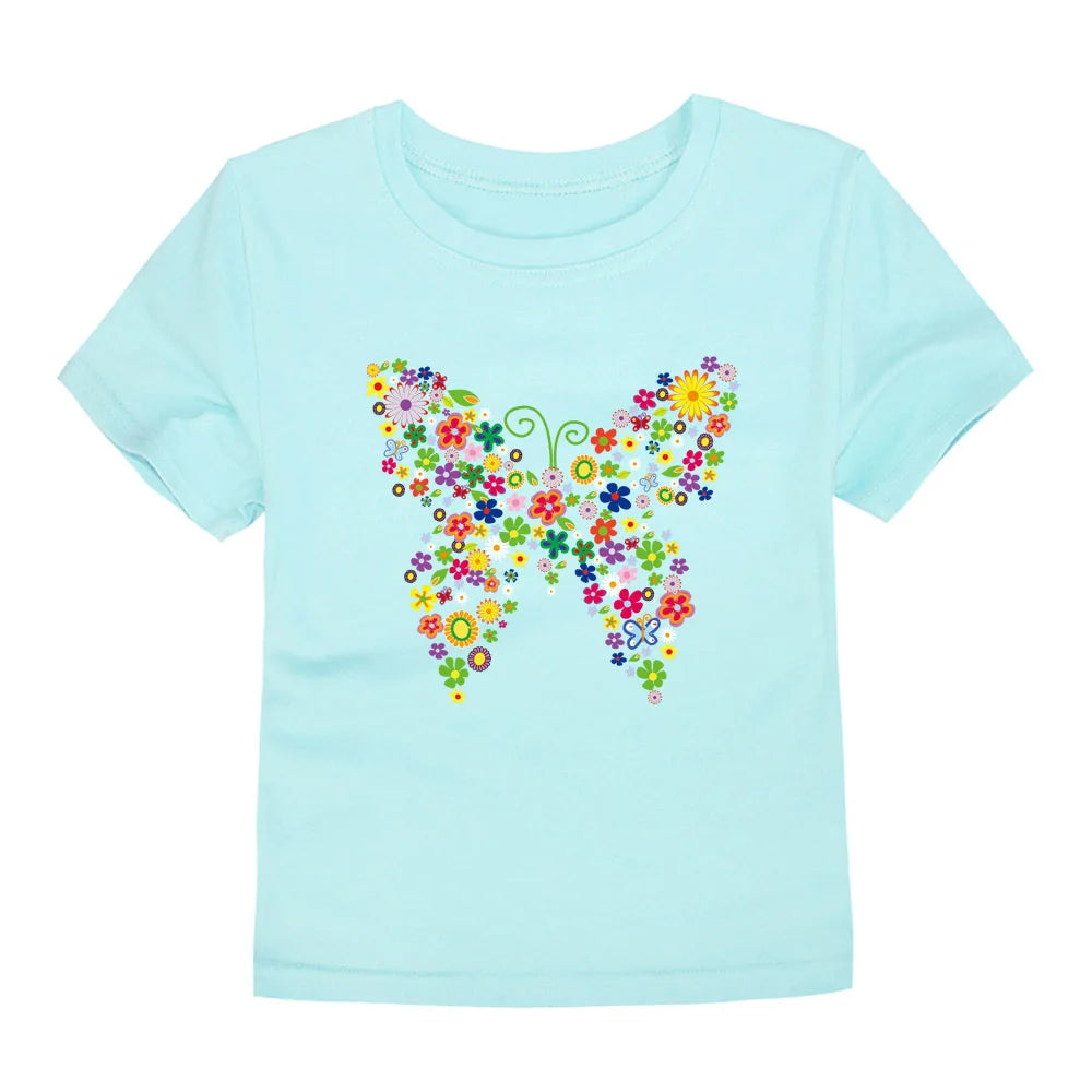 Iris for Girls Summer Clothes Cotton Tee Yellow Purple - GuGuTon baby store - Baby Fashion - Toddlers Outfits - Babies Outfits - Toddler Clothes - Kids Clothing - Newborn Clothes - Newborn Wear - Kids Wear - Trending Clothes - Trending Outfits - Fall Fashion - Winter Fashion - Girls Clothes - Boys Clothes - Babies Wear - Kids Accessories - KidsWear - Summer Clothes - Summer Fashion - Summer Trend - Falls Sweaters - Tops - Bottom - Jeans - Blouse - Dresses - Newborn Dresses - Toys