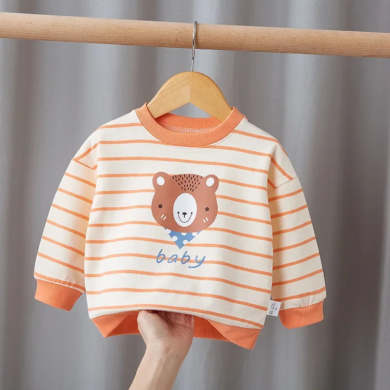 Ajaz Round Neck Kid Clothes Bottoming Sweater - GuGuTon baby store - Baby Fashion - Toddlers Outfits - Babies Outfits - Toddler Clothes - Kids Clothing - Newborn Clothes - Newborn Wear - Kids Wear - Trending Clothes - Trending Outfits - Fall Fashion - Winter Fashion - Girls Clothes - Boys Clothes - Babies Wear - Kids Accessories - KidsWear - Summer Clothes - Summer Fashion - Summer Trend - Falls Sweaters - Tops - Bottom - Jeans - Blouse - Dresses - Newborn Dresses - Toys