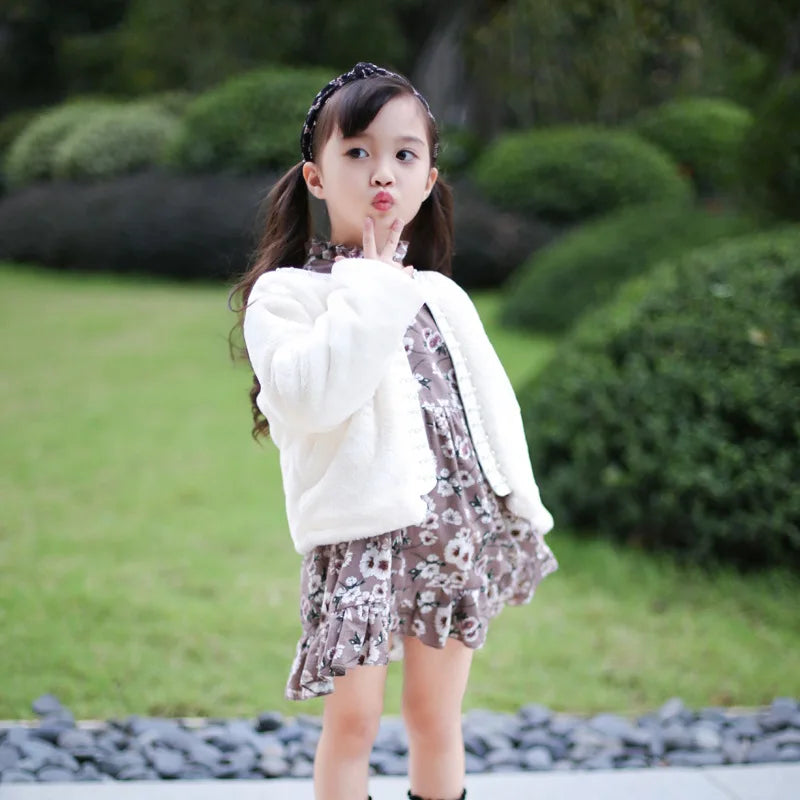 Bianca Girls Jacket Autumn Winter Baby Korean Style