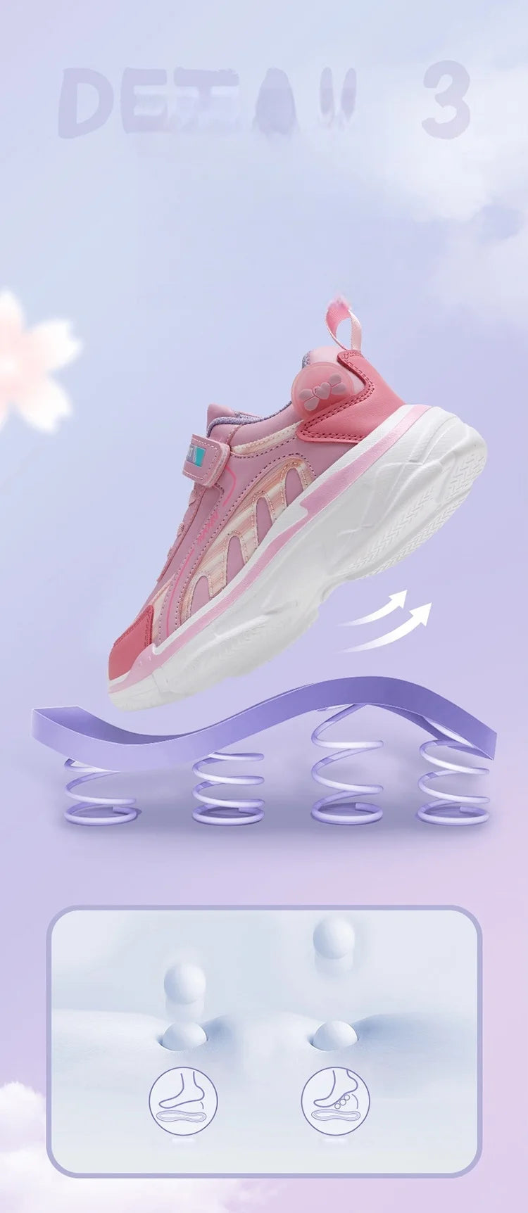 Fashion Children's Shoes Sneakers Girls Comfortable Sneakers Outdoor Non-Slip Running Shoes Tennis Shoes Light Casual Shoes