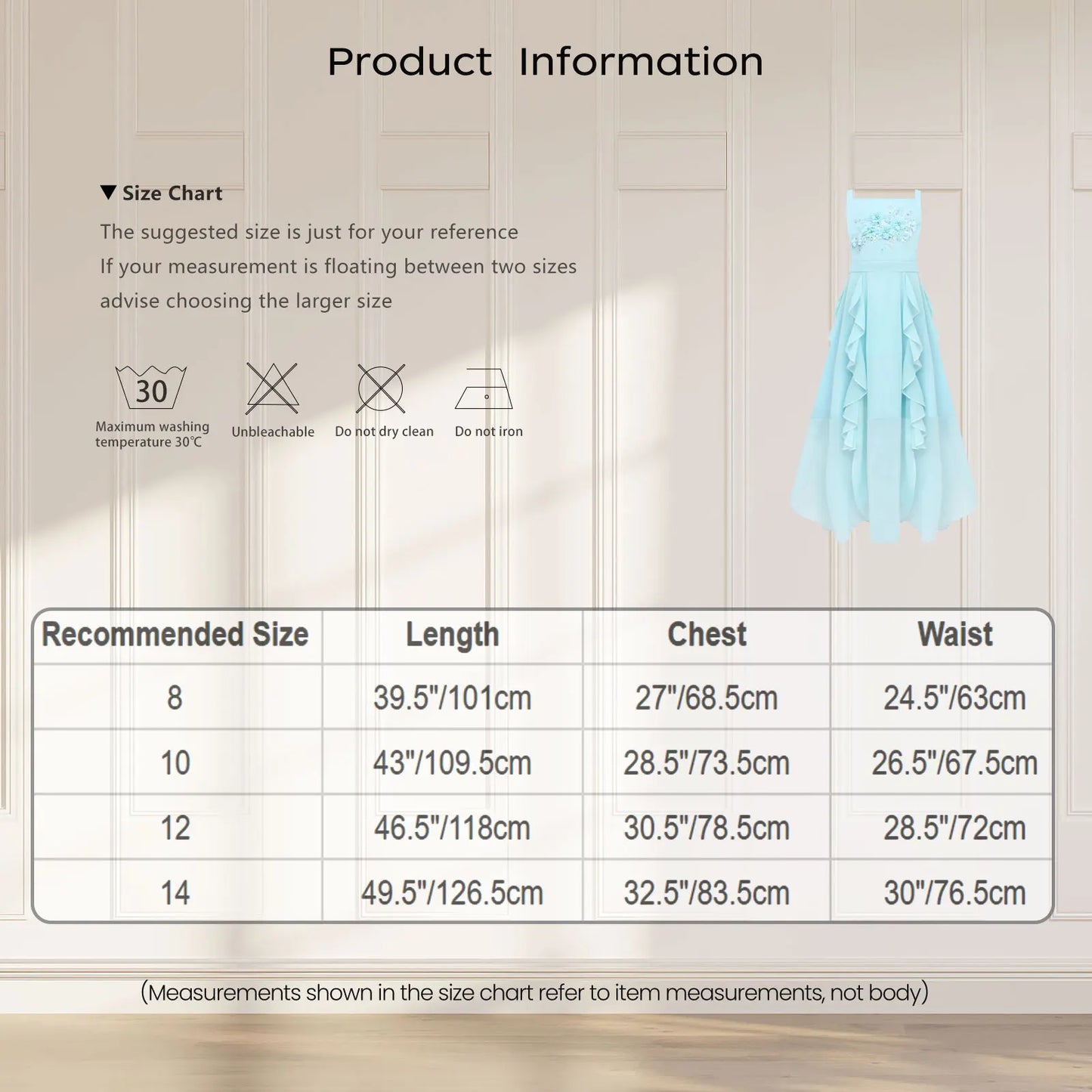 Girls Dresses Children Formal Wedding Party Pageant Gown for Special Occasions
