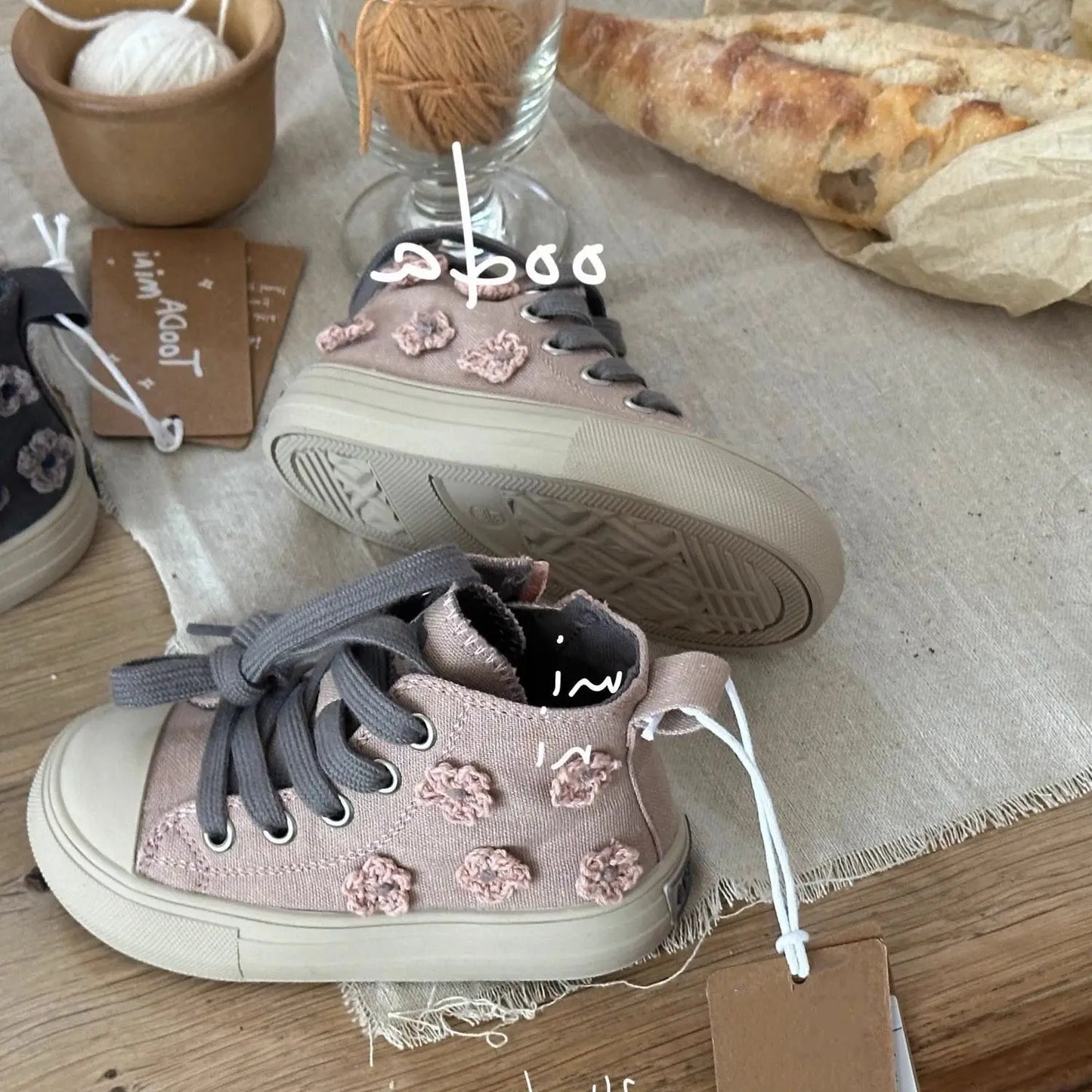 Children High Top Canvas Shoes Baby Soft Casual Shoes