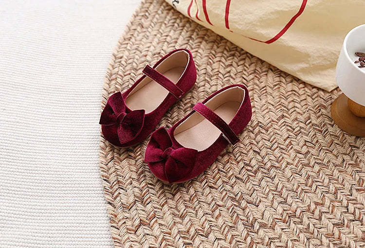 Girl Princess Shoes 2026 Spring Autumn New Round-toe Children Mary Jane Shoes