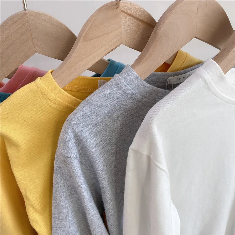 Leo Casual O Neck Long Sleeve Toldder Tees